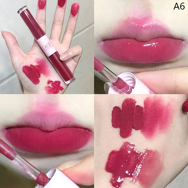Lip Tint Korean - マットベルベットリップスティック,セクシー,レッド,リキッドリップスティック,防水,長持ち,光沢,韓国化粧品