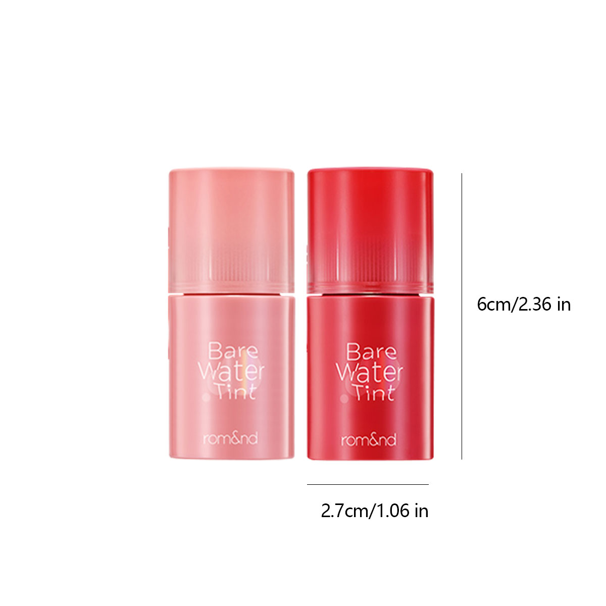 rom&nd BARE MOOL TINT、水のような軽い質 - Lip Tint Korean のレビューと価格