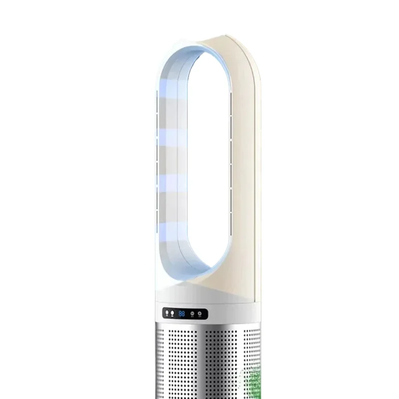 ブレードなしの家庭用冷却ファン,垂直床置き型の小型のサイレン - Dyson Fan Tp07 のレビューと価格