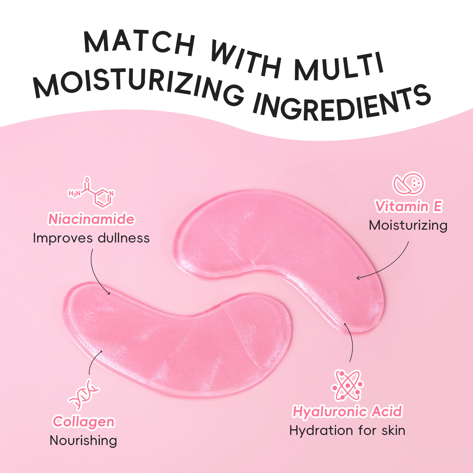 コラーゲン水溶性アイマスク 目袋・クマ・シワ対策 引き締め・ - Sheet Mask Collagen のレビューと価格