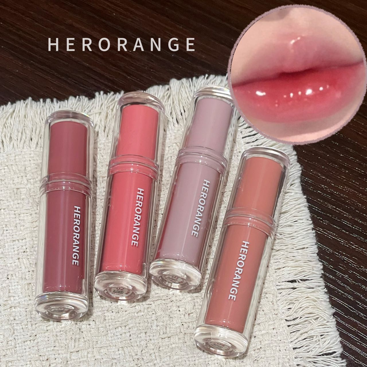 ハロレンジ リフレッシングミラーリップグレイズ 保湿ウォータ - Lip Tint Korean のレビューと価格
