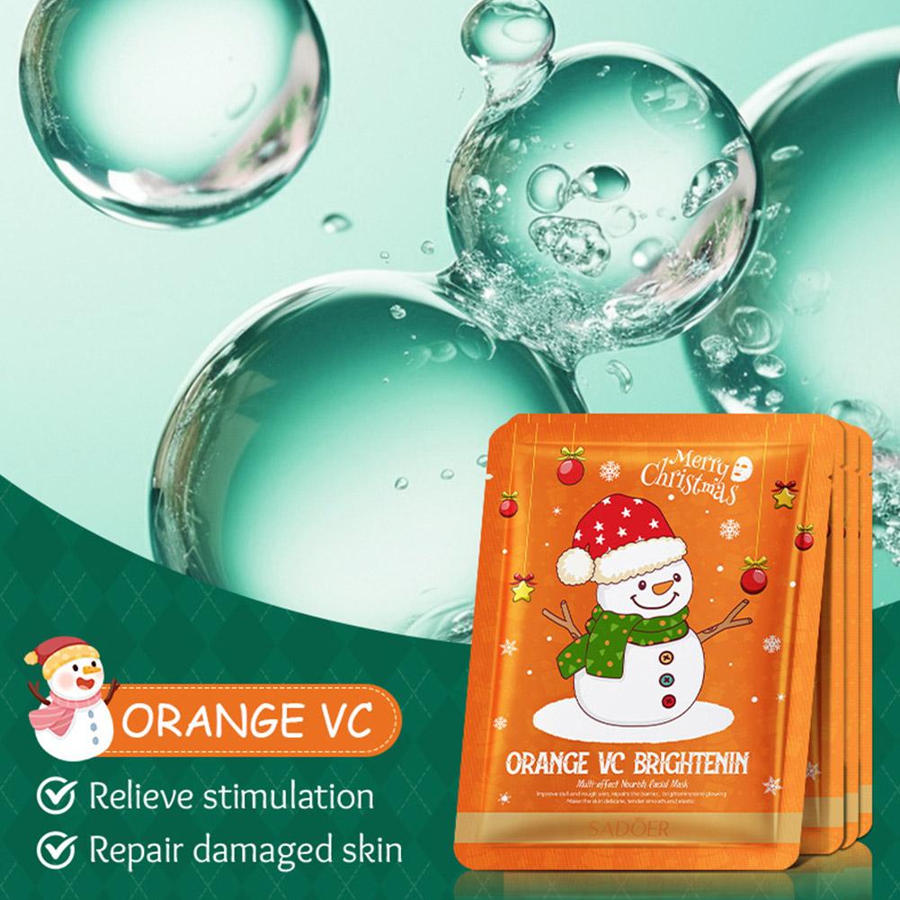 クリスマスシリーズ フェイスマスク バルクシート コラーゲン - Sheet Mask Collagen のレビューと価格