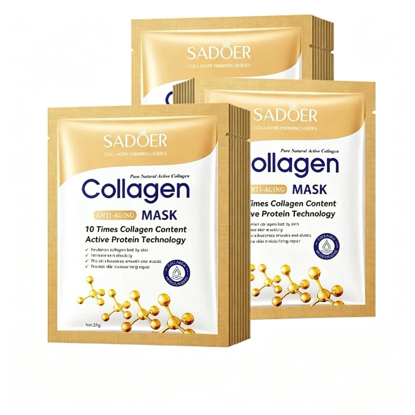5/10/20/30 個韓国コラーゲンフェイスマスク引き締め - Sheet Mask Collagen のレビューと価格