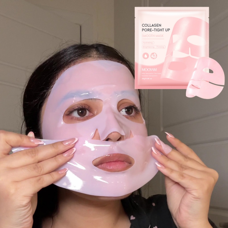 ピンクコラーゲンマスクディープクレンジング毛穴リファイニング - Sheet Mask Collagen のレビューと価格
