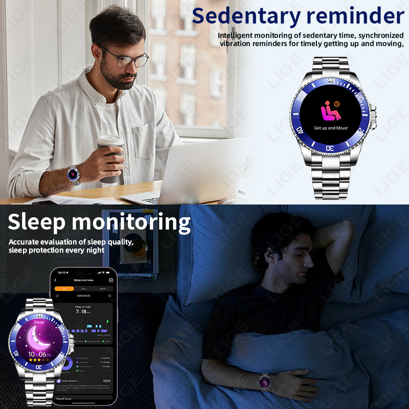 2026年新型高級スマートウォッチ、ダイヤル付き、通話対応、 - Korean Men Lifestyle のレビューと価格