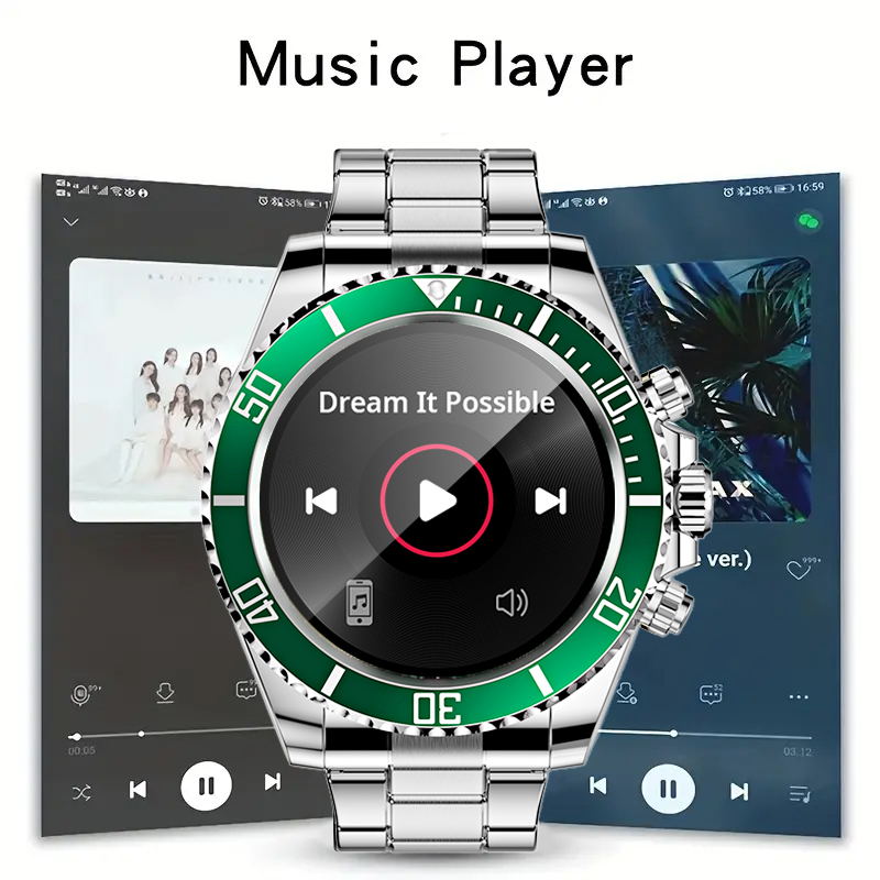 Aiweile AW12 新スタイルの高級スマートウォッチダ - Korean Men Lifestyle のレビューと価格