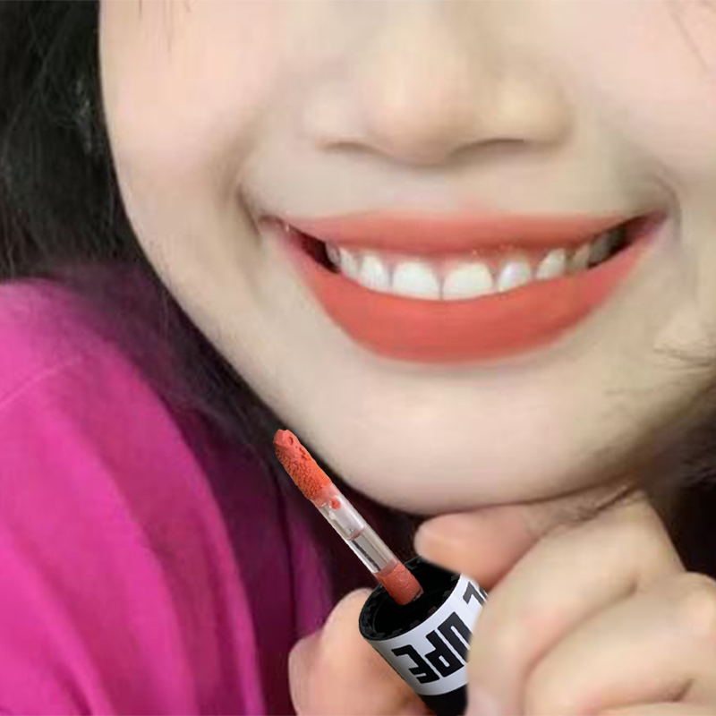 1個入り ローズレッド マットベルベット リップグロス 防水 - Lip Tint Korean のレビューと価格