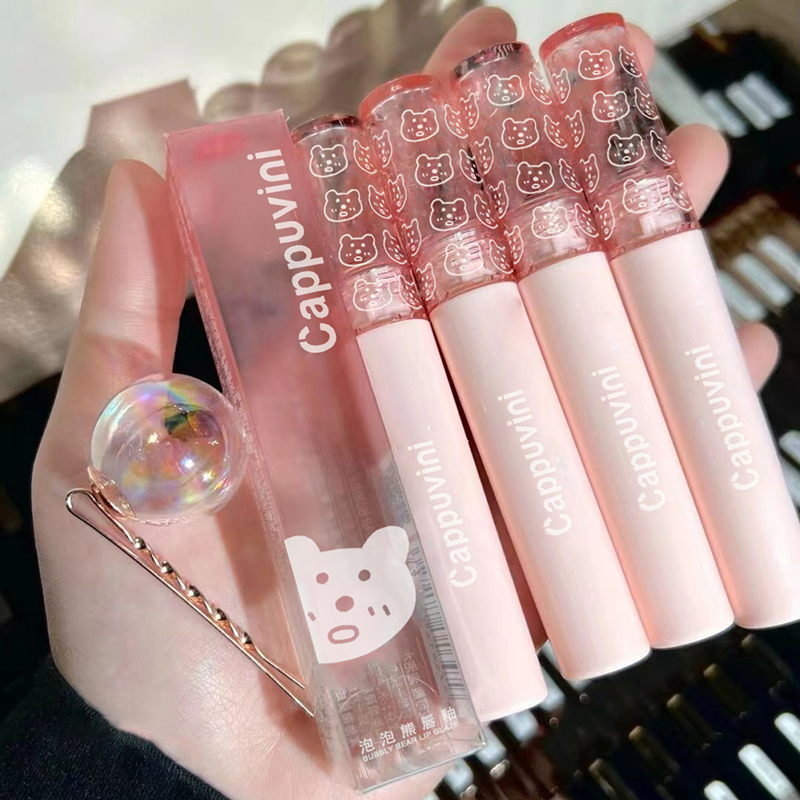 韓国産チェリーレッド防水ミラーフィニッシュウォーターリップグ - Lip Tint Korean のレビューと価格