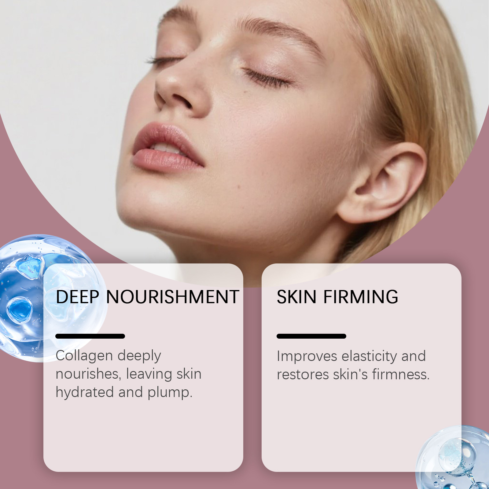 Viareline 1pc コラーゲン保湿マスク穏やかな水分 - Sheet Mask Collagen のレビューと価格