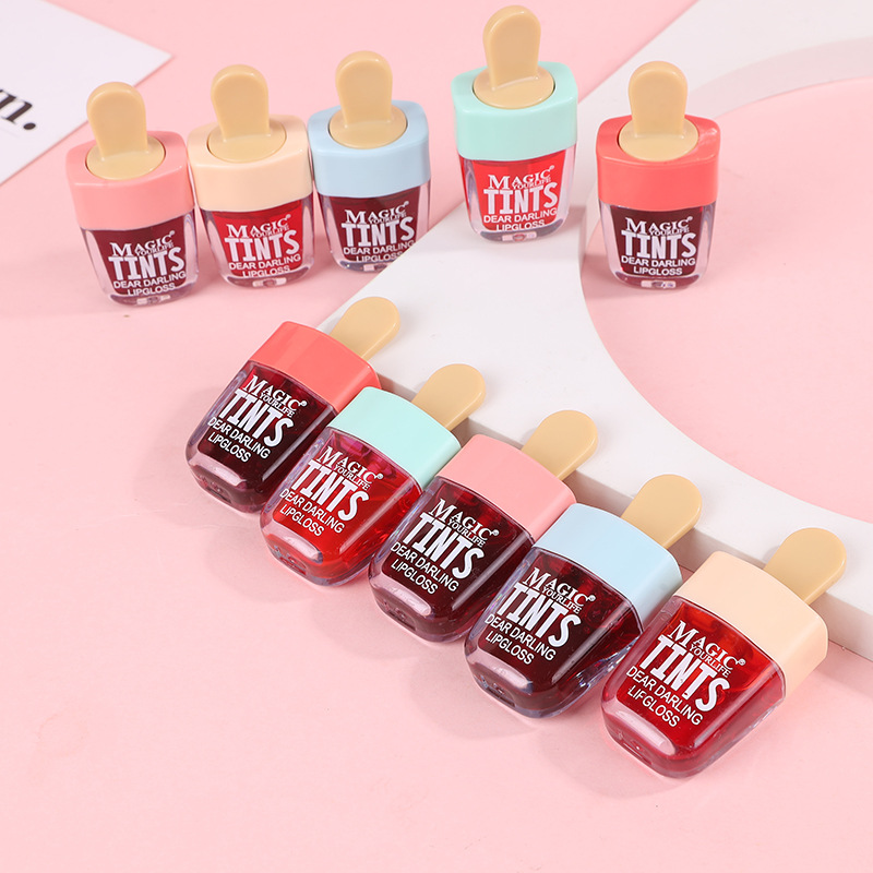 韓国のフルーツリップクリーム,保湿リップクリーム,長持ち,べ - Lip Tint Korean のレビューと価格