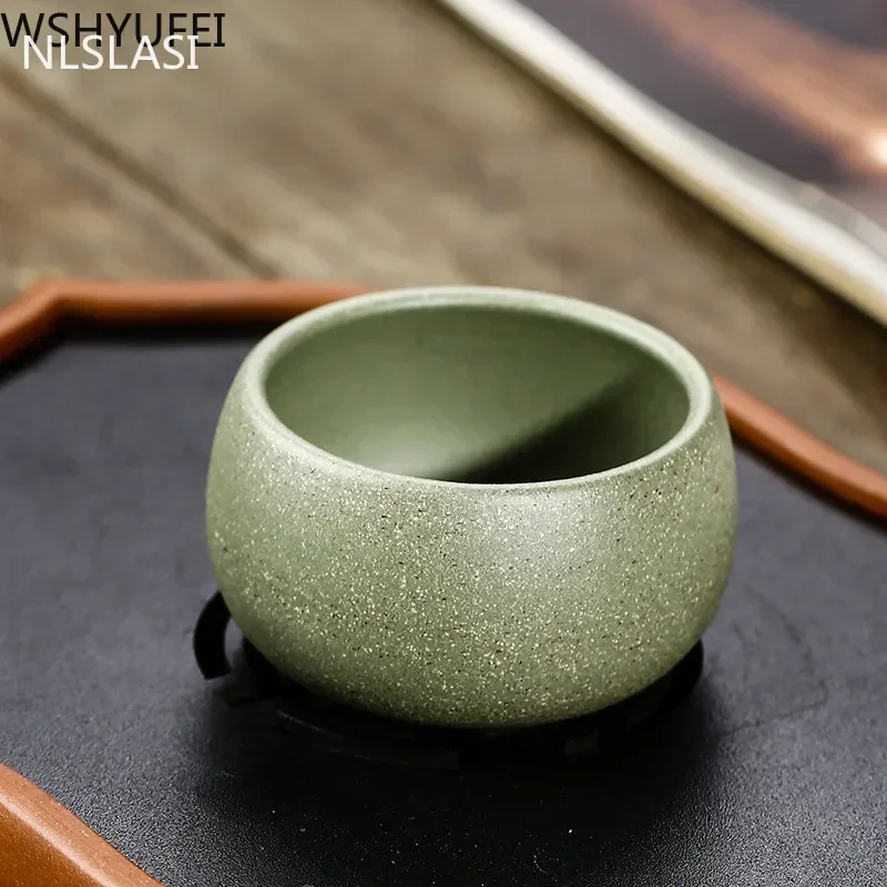 Yixingブティックパープルクレイテアアップ、生の緑の泥、 - Korean Tea Set のレビューと価格